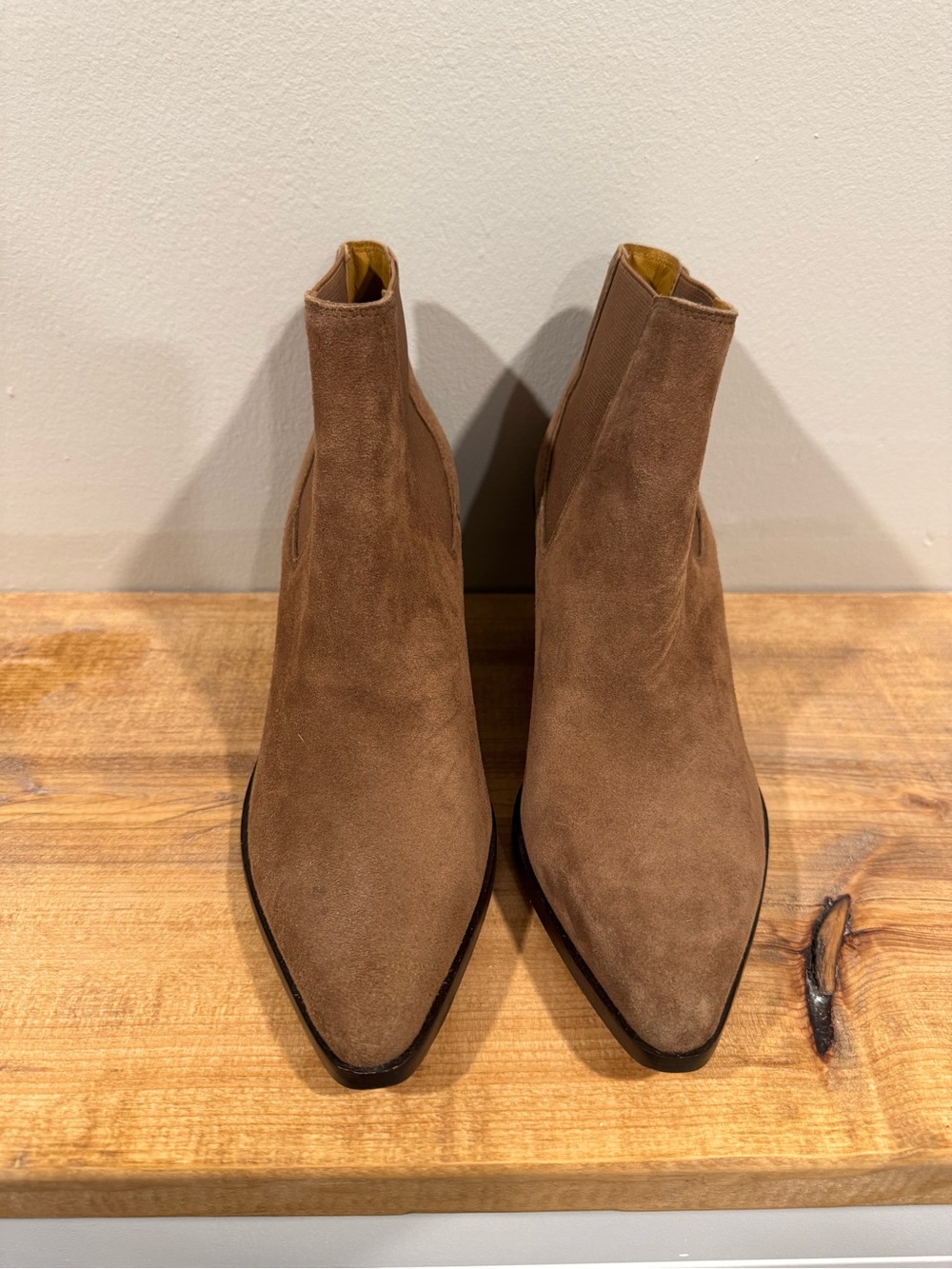 Rag & Bone Brown Suede Chelsea Ankle Boots
